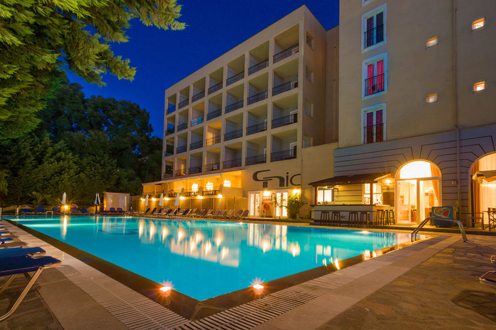 Corfu Hellinis Hotel Kanoni  Dış mekan fotoğraf