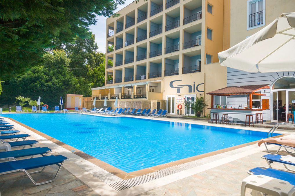Corfu Hellinis Hotel Kanoni  Dış mekan fotoğraf